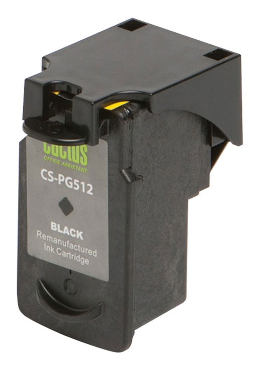 Картридж CACTUS CS-PG512 для Canon PIXMA MP240/ MP250/MP260/ MP270/ MP480/ MP490/ MP492/MX320/ MX330