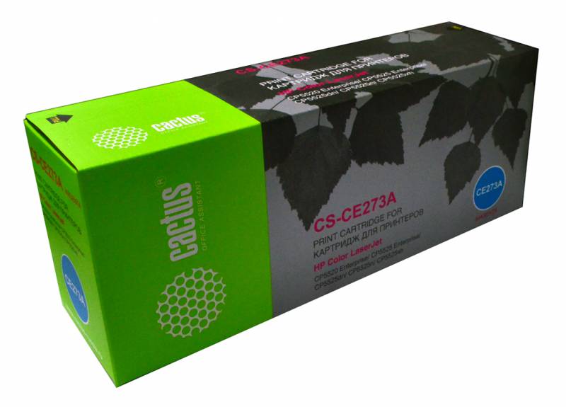 Тонер Картридж Cactus CS-CE273A пурпурный для HP LJ Ent CP5525 (15000стр.)